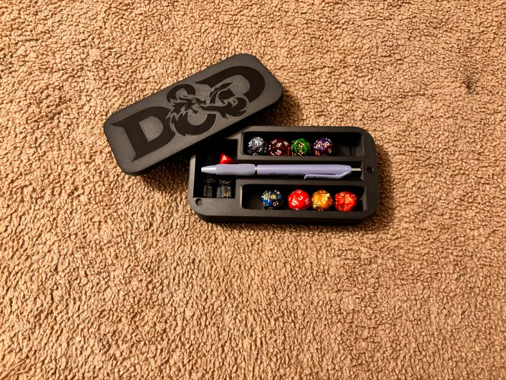 D&D Zar ve Minyatür Kutusu - Sheriff 3d