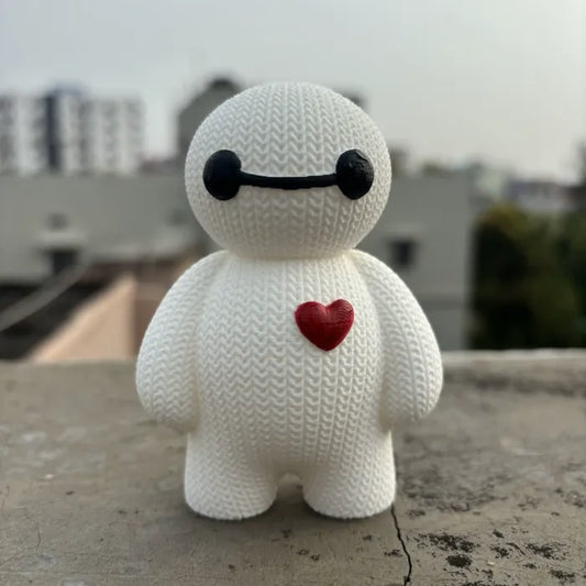 Örgü Desenli BAYMAX Figürü